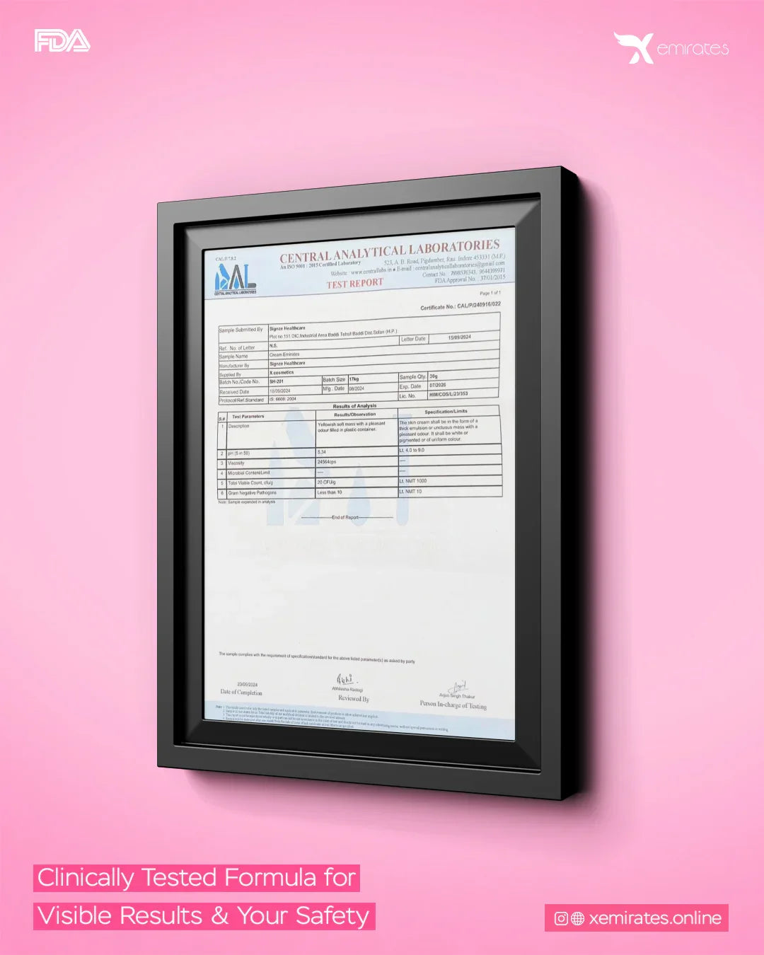 Cream X Emirates Glutathione Face Cream