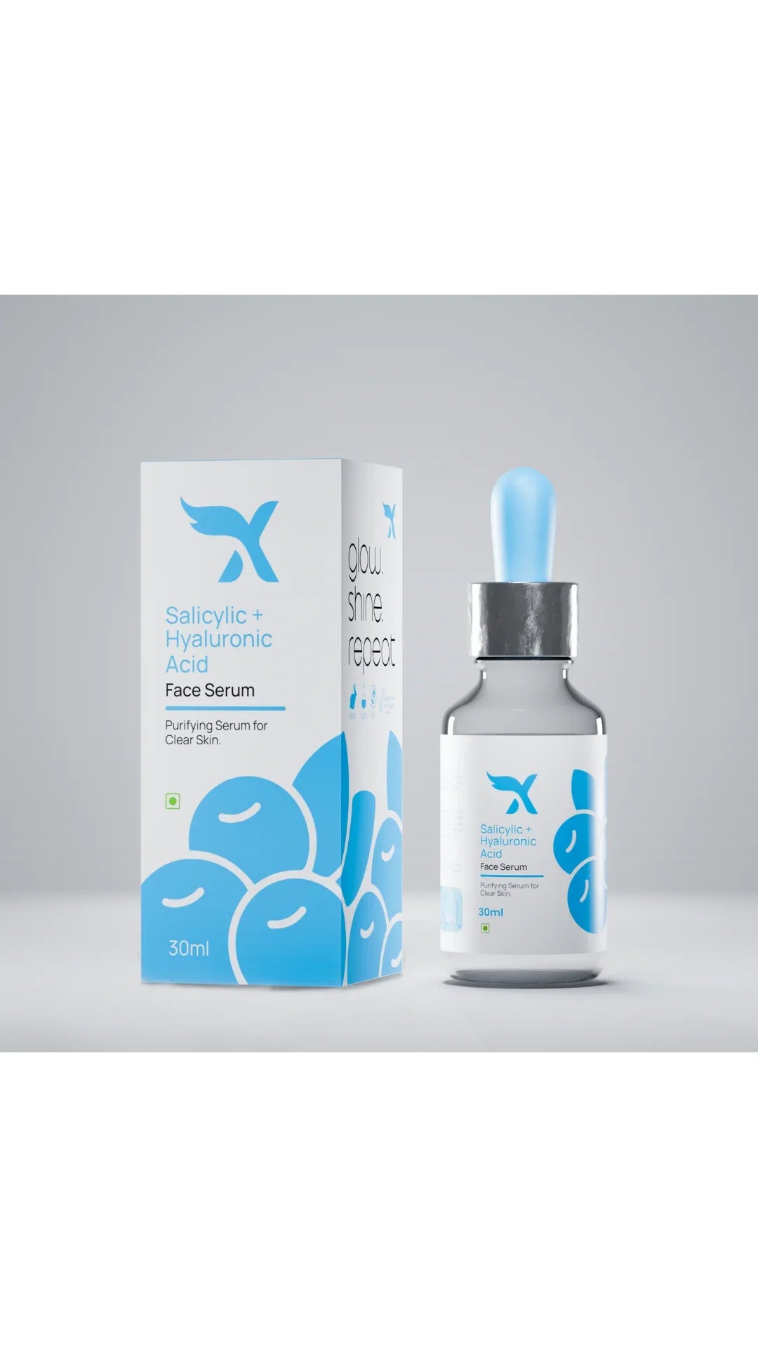 Salicylic+Hyaluronic Acid Face Serum