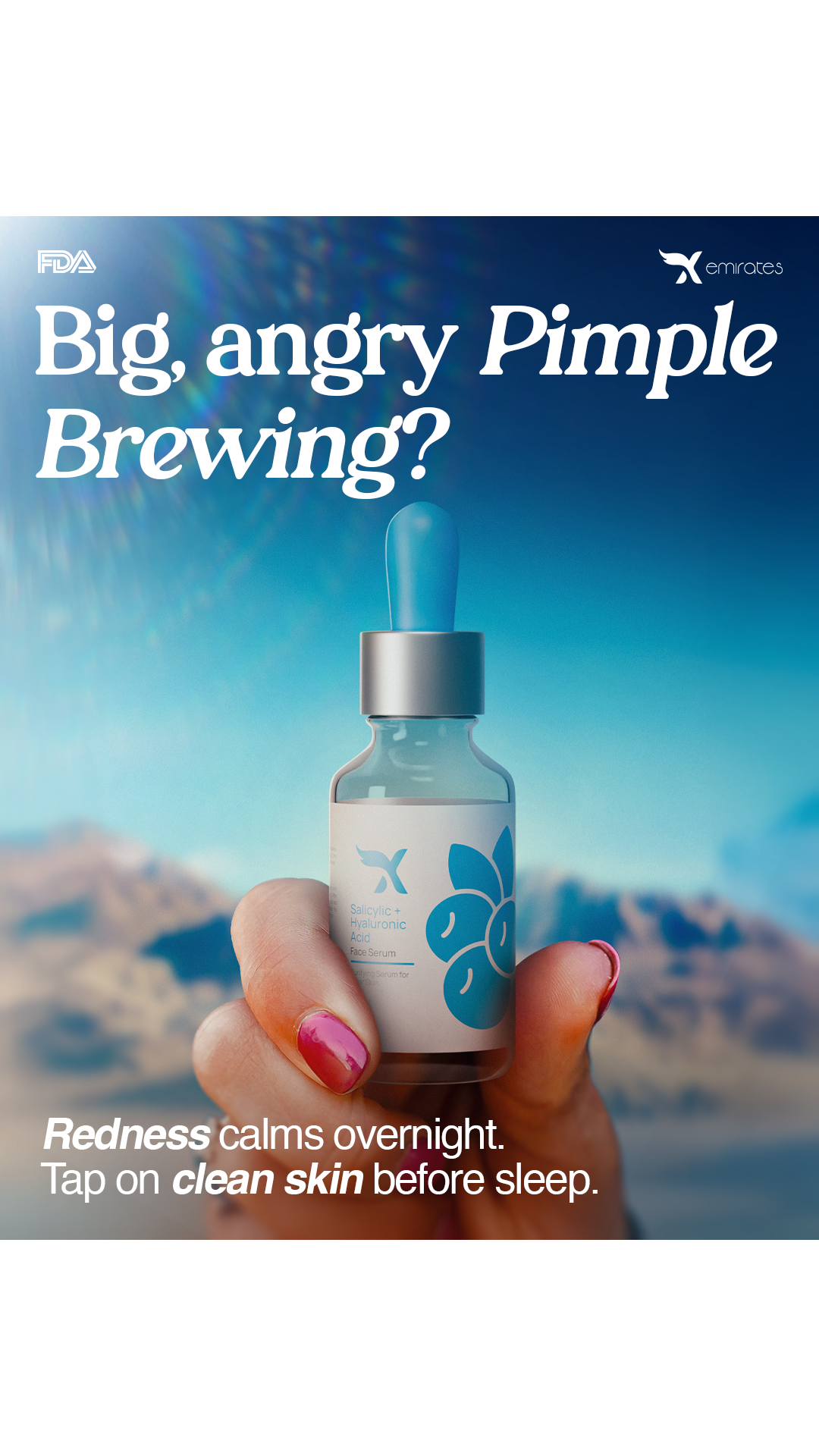 Salicylic+Hyaluronic Acid Face Serum