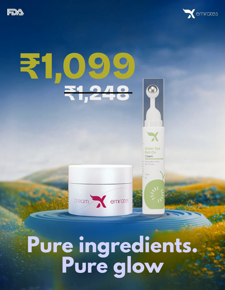 Cream X Emirates + Under Eye Roll on Serum