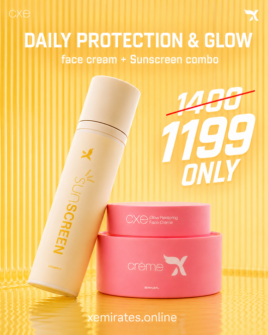 COMBO OFFER — CREME X + VIT'C SUNSCREEN