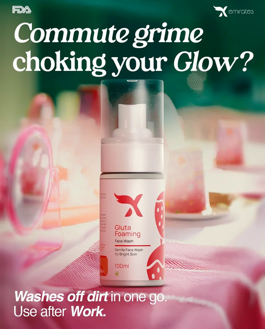 Gluta Foaming Face Wash
