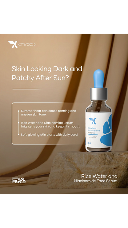 Rice Water + Niacinamide Face Serum