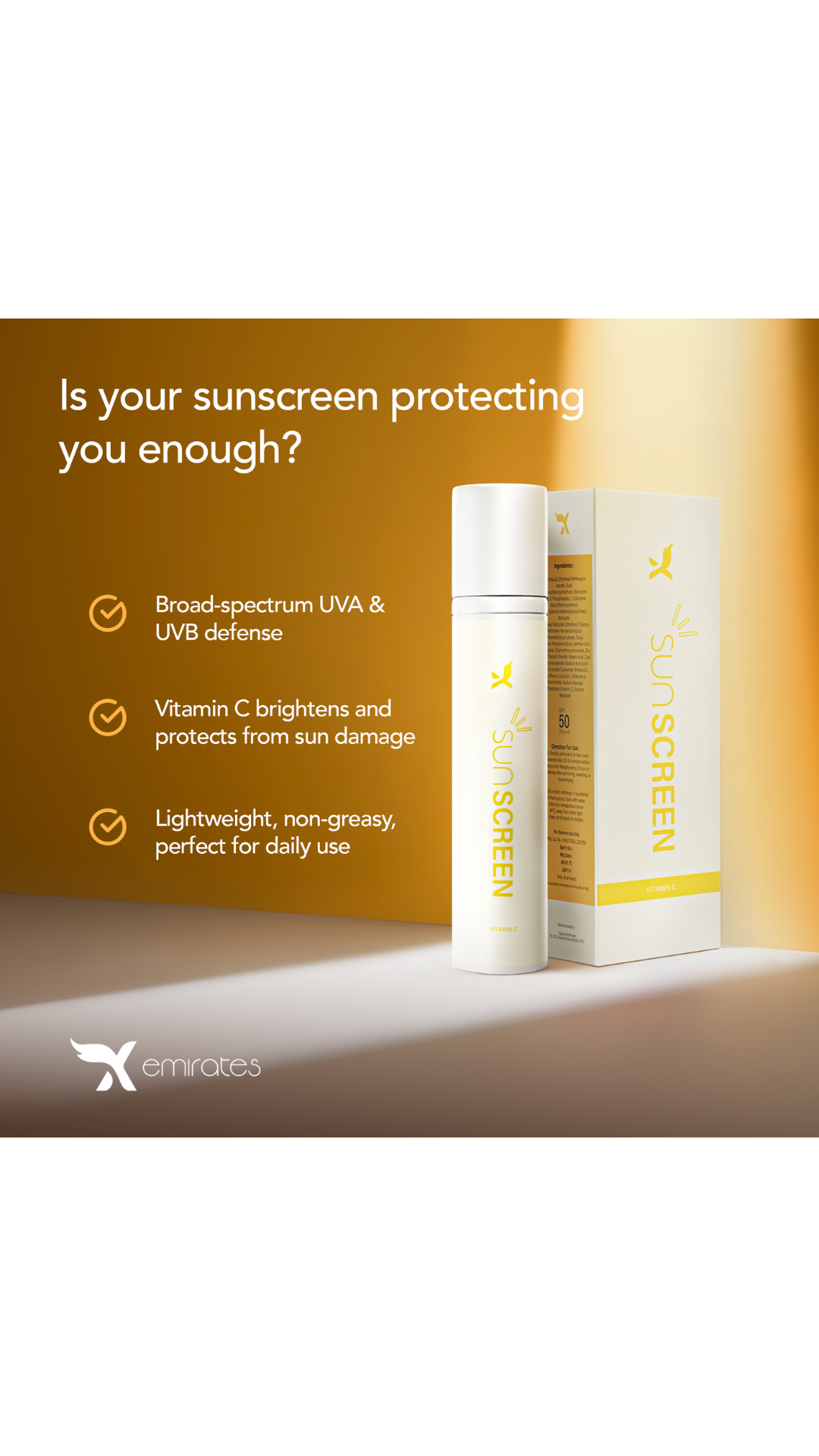 Vitamin-C Sunscreen