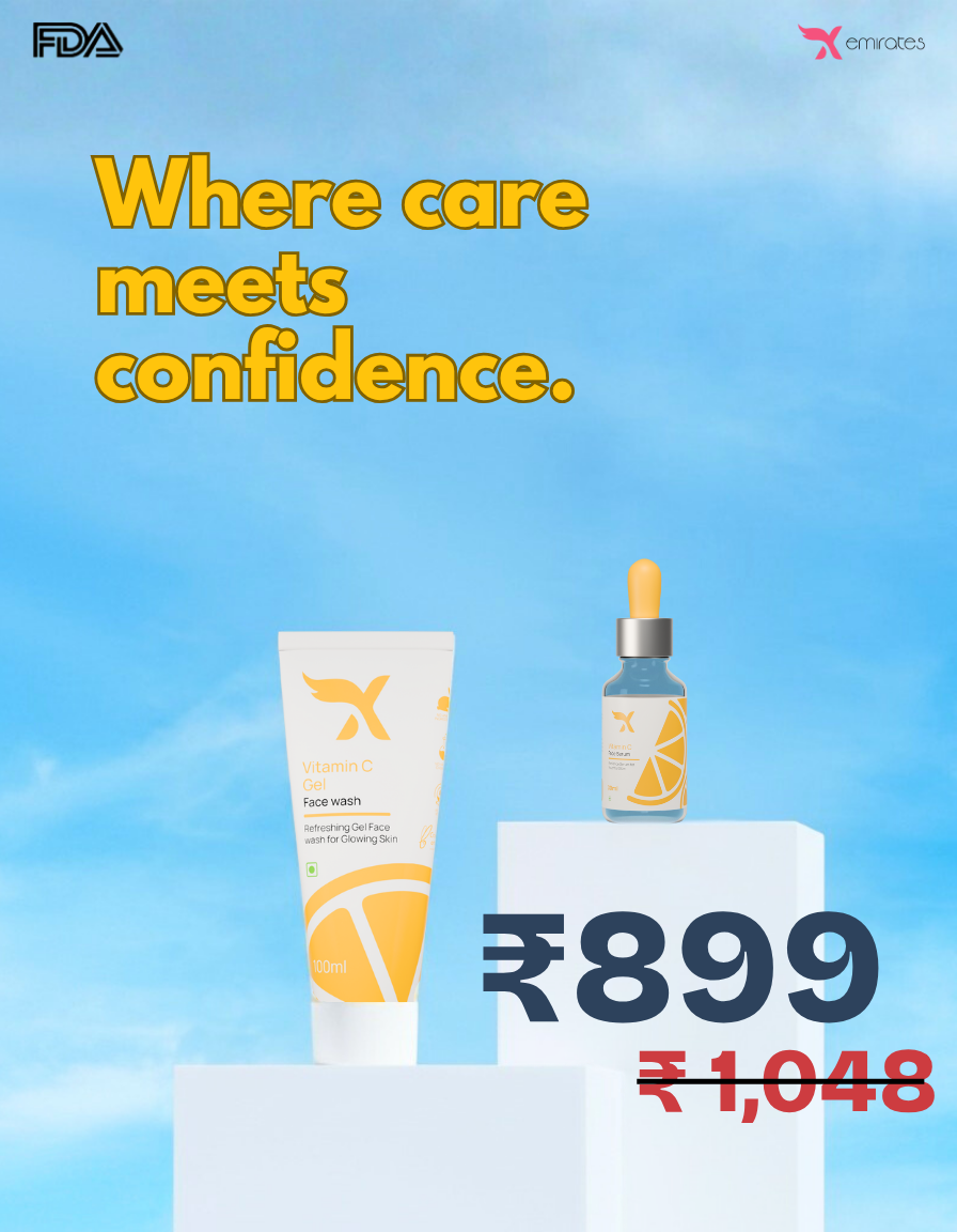 VIT’C Gel Face Wash + VIT’C serum