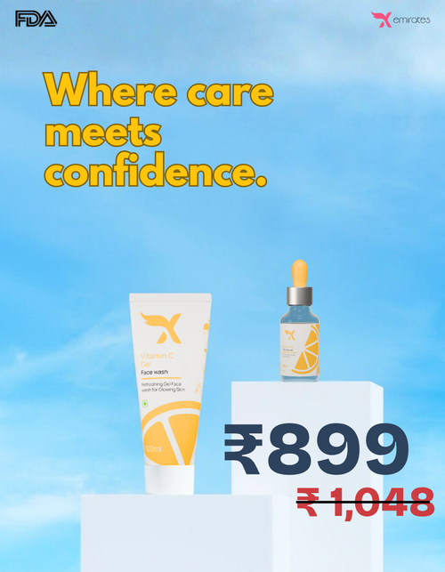 VIT’C Gel Face Wash + VIT’C serum