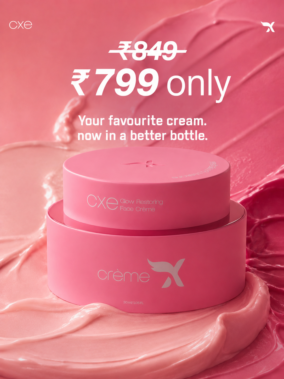 X Emirates Crème X Glow Restoring Face Cream at ₹799